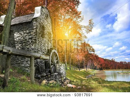 Old Water Mill.