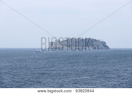 Beom Island In Jeju, Korea.