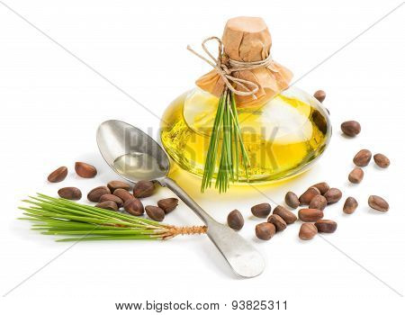 Oil And Cedar Pine Nuts