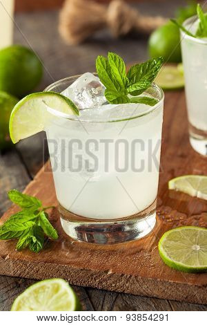 Cold Refreshing Iced Limeade