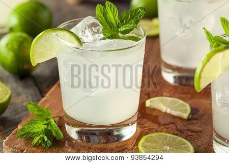 Cold Refreshing Iced Limeade