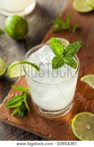 Cold Refreshing Iced Limeade