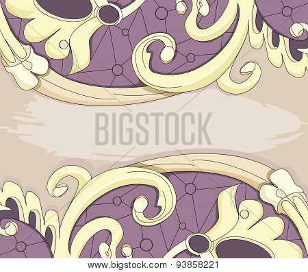 Beige vintage background