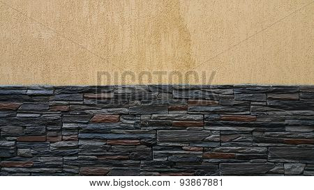 wall of the house