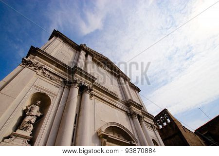 Exterior Of San Giacomo Dell'orio