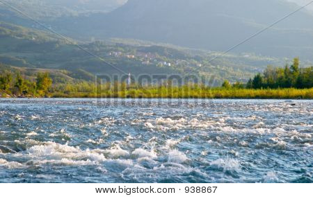 Trebbia River Rapids