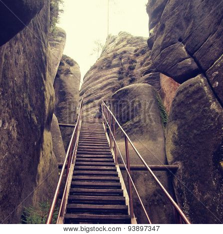 Adršpach rock town
