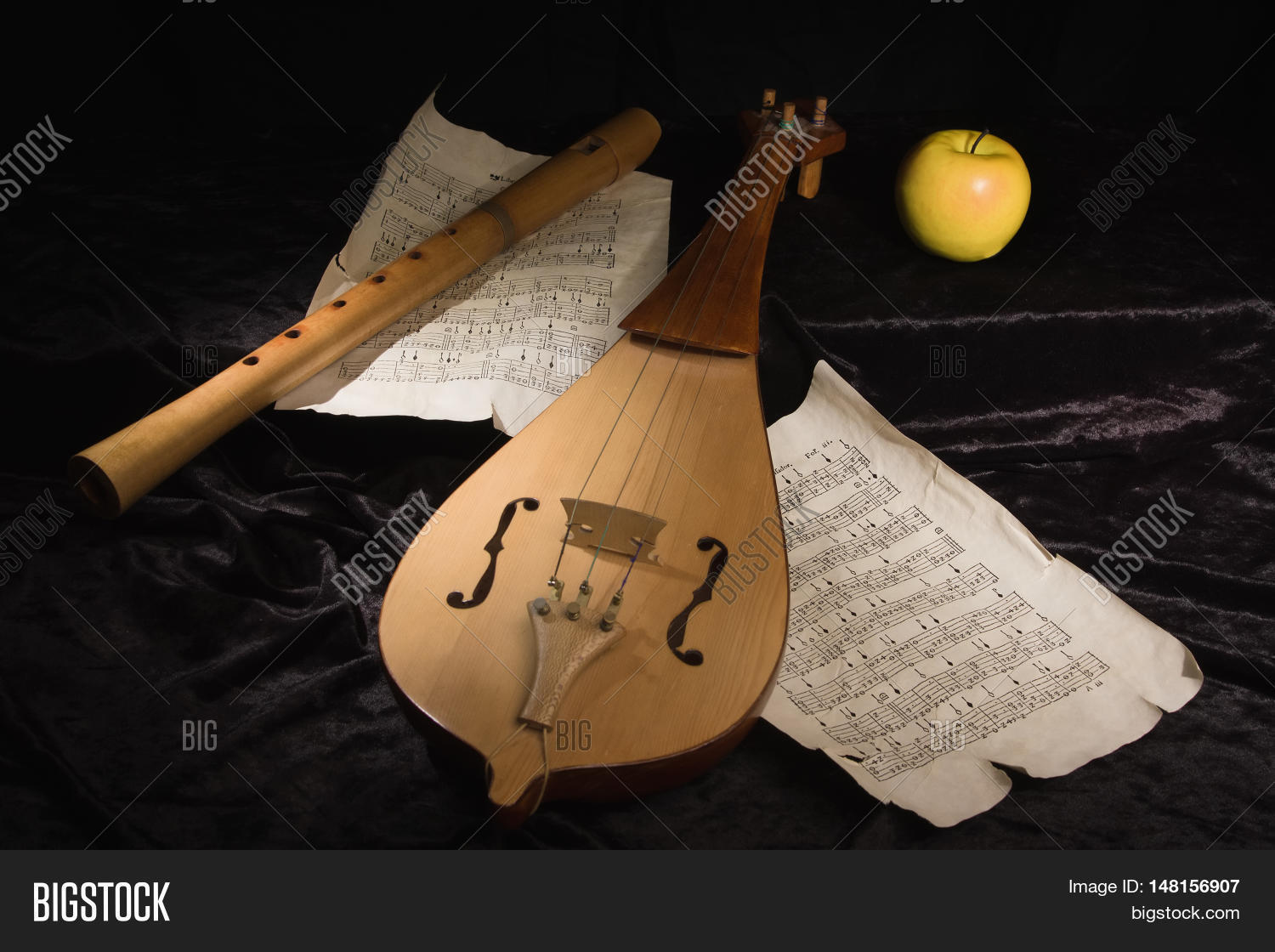 Renaissance Violin ( Image & Photo (Free Trial) Bigstock