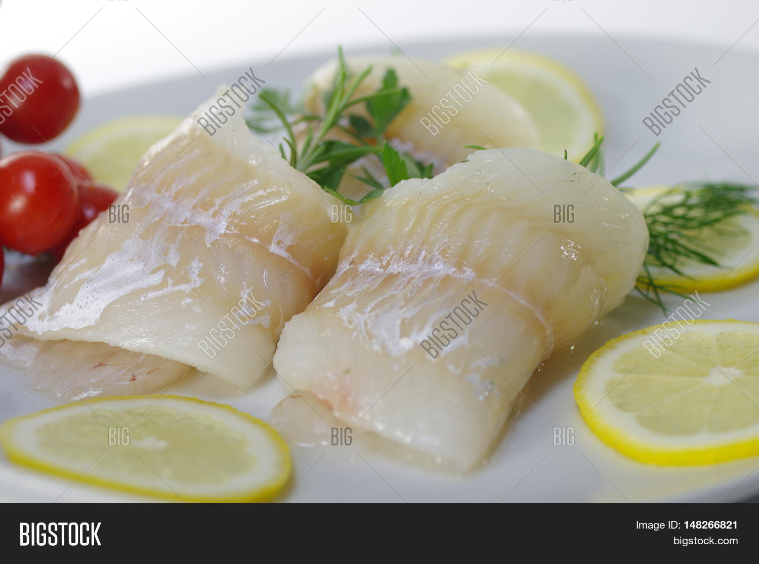 Fresh Raw Cod Fish Image & Photo (Free Trial) | Bigstock