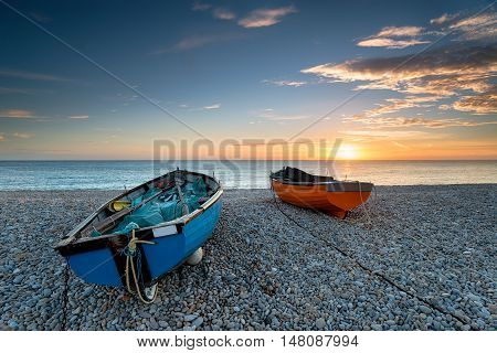 Sunset On Chesil Beach