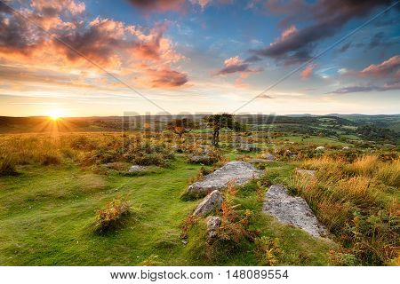 Stunning Moorland Sunset