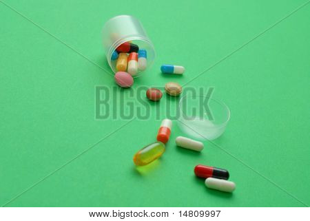 pills closeup
