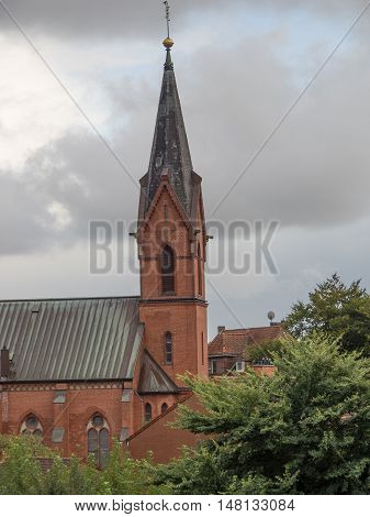 the City of Cuxhaven at the North sea