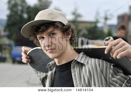 portrait de pensionnaire de patinage