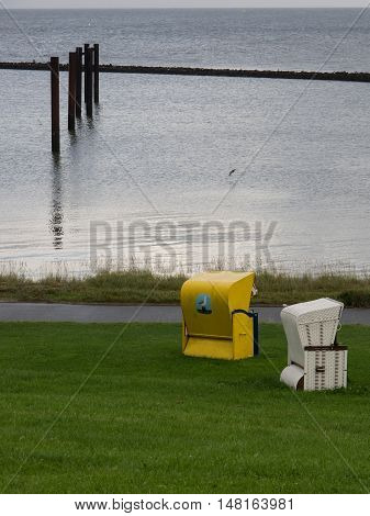the City of Cuxhaven at the german coast