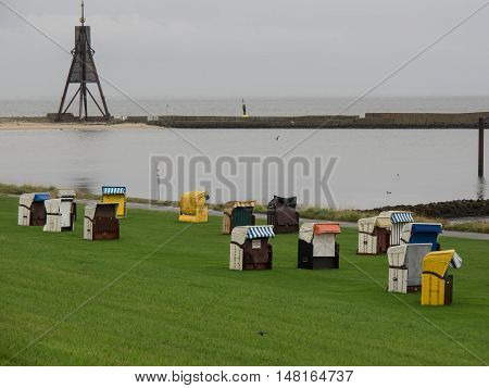 the City of Cuxhaven at the german coast