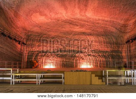 Theater And Orchstra Hall In The Mining Plant Sondershausen
