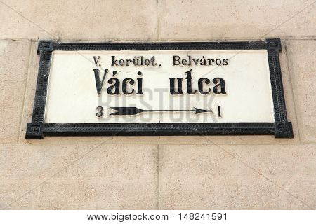 Vaci Street