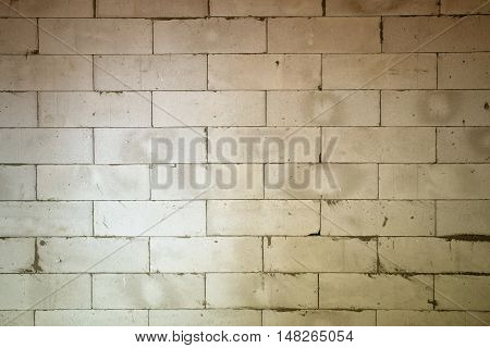 Dirty brick wall texture during capital repair