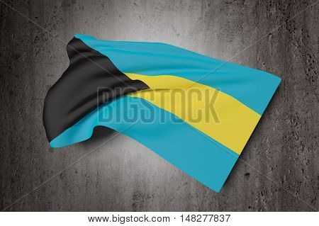 Bahamas Flag Waving