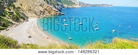 Coll Baix, Famous Bay / Beach In The North Of Majorca