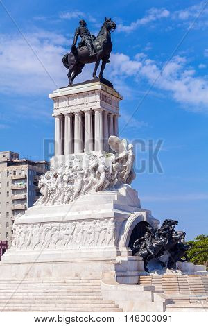 Statue Of General Maximo Gomez, Havana, Cuba