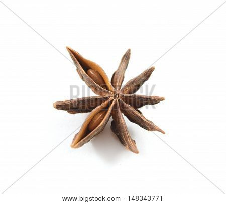 Organic star anise (Illicium verum) - isolated