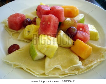 Frutta insalata Crepe