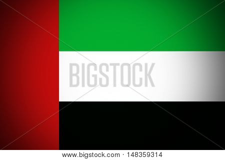 United Arab Emirates flag ,original and simple United Arab Emirates flag,UAE