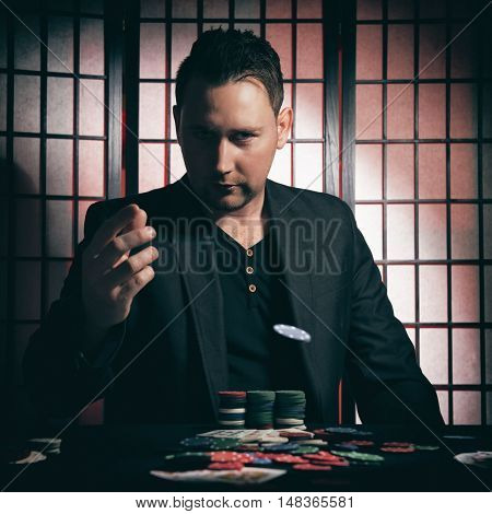 Arrogant High Stakes Poker Player