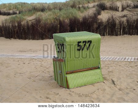 the Island of Langeoog in the North sea