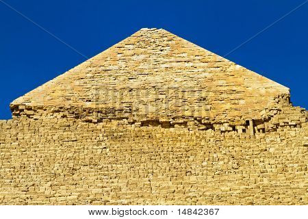 Pyramide Chefren topp