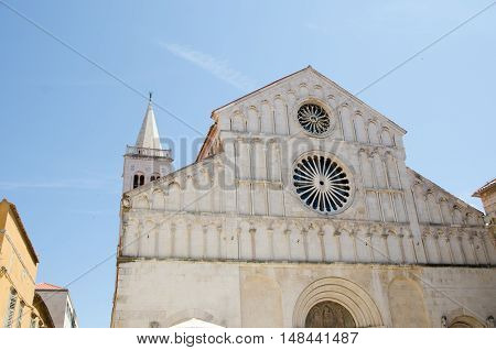 Cathedral Of Saint Anastasia.croatia - Zadar In Dalmatia.