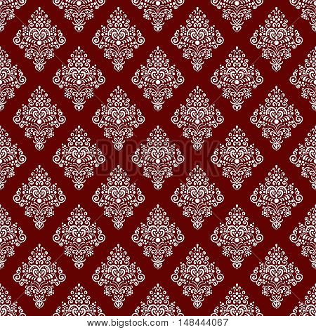 Seamless old style pattern. Vintage background. Classic style texture. For wallpaper, textile, fabric, scrap paper background