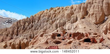 Khyunglung Caves In The Garuda Valley, Tibet Autonomous Region Of China