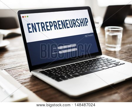 Entrepreneurship Tycoon Small Business Enterprise Concept