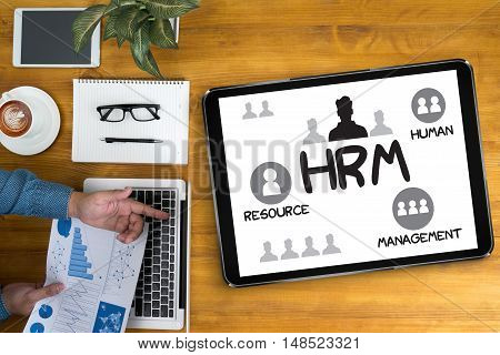 Hrm Human Resource Management  Strategy Planning Working Hrm Man
