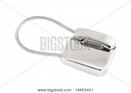 Stříbrný telefon cetka