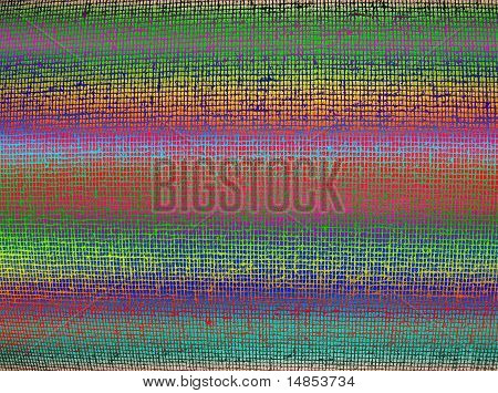 Textura pozadí abstraktní chaotické barvy mřížky