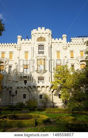 castle neogothic Hluboka nad Vltavou. Built in the thirteenth century and has undergone several renovations until now look like