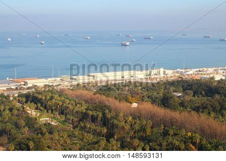 Jardin d'essai in Algiers capital city of Algeria