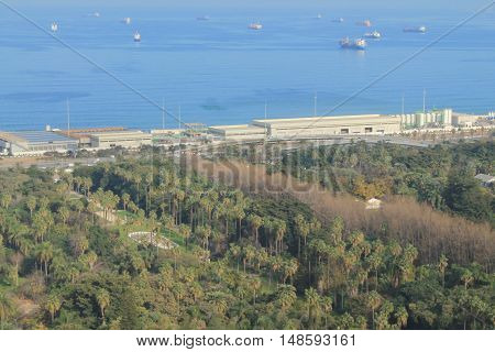 Jardin d'essai in Algiers, capital city of Algeria