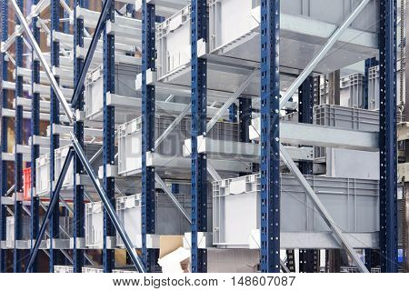 The image of a warehouse equipment