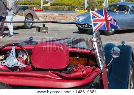Antique Car In The Street