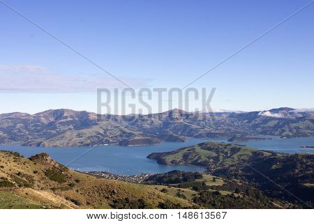 Fall Day in Akaroa - Banks Peninsula, New Zealand