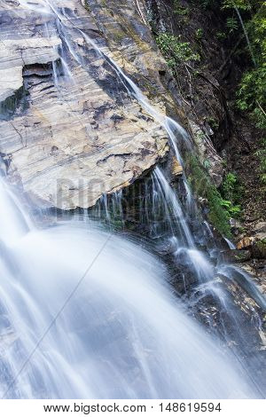 Mae Tia waterfall, Ob Lung national park in Chiangmai Thailand