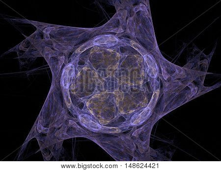 Abstract fractal background. Design element for brochure, advertisements, web and other graphic designer works.