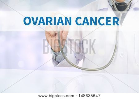 Ovarian Cancer Concept