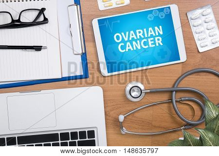 Ovarian Cancer Concept