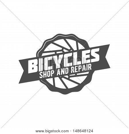 Vintage and modern bicycle  logo, badge, label and design elements